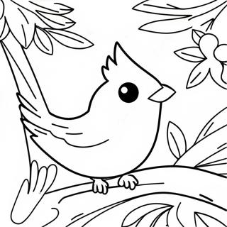 Cardinals Coloring Page 21463-17410