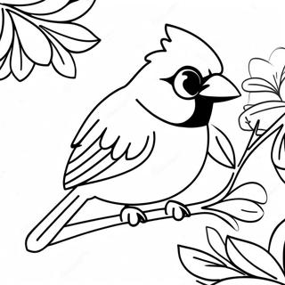 Cardinals Coloring Page 21463-17411