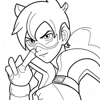 Tracer In Action Coloring Page 21474-17419