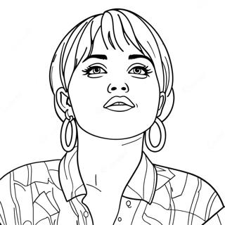 Miley Cyrus Coloring Pages