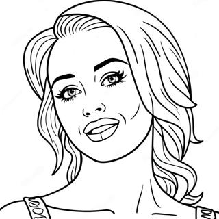 Miley Cyrus Coloring Page 21493-17436