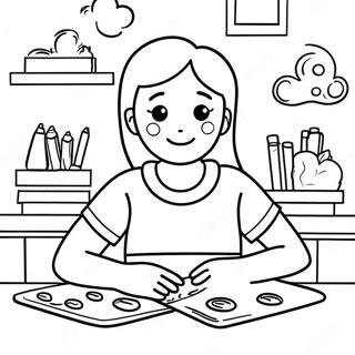 Making Good Choices Coloring Page 21503-17442