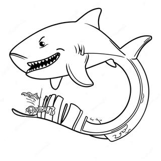 Jaws Coloring Pages