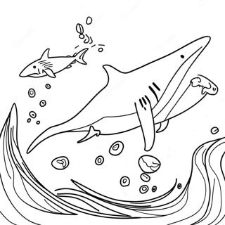 Great White Shark Coloring Page 21514-42973