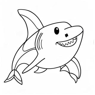 Great White Shark Coloring Page 21514-42974