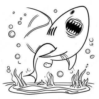 Great White Shark Coloring Page 21514-42976