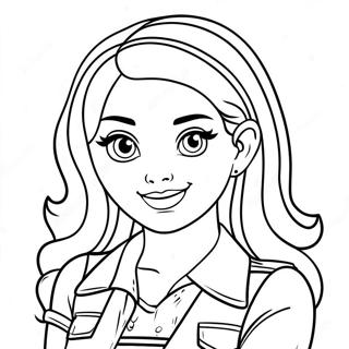 Skyler From Rainbow High Coloring Page 21553-17478