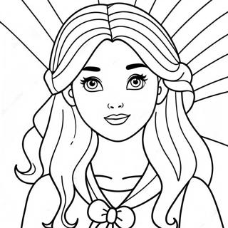 Skyler From Rainbow High Coloring Page 21553-17480