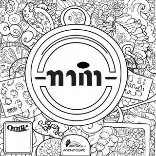 Mini Brands Logo Coloring Page 21563-17488