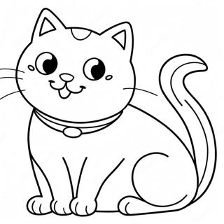 Halloween Cats Coloring Pages