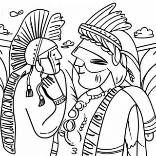 Indigenous Peoples Day Celebration Coloring Page 21593-17512