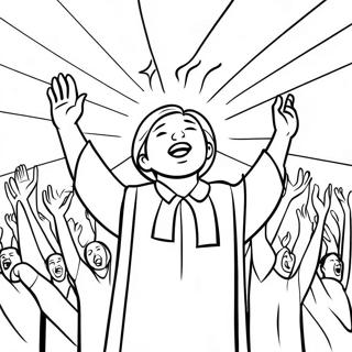 Praise And Worship Coloring Pages