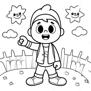 Ryan's World Coloring Pages