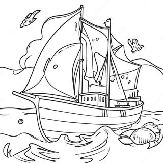 Seawing Coloring Pages