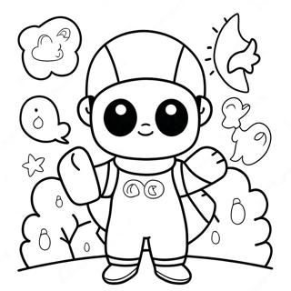 Ryan S World Characters Coloring Page 2162-1841