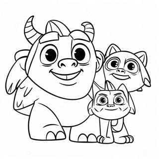 Trollhunters Coloring Pages