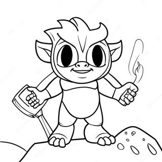 Trollhunters Coloring Page 21643-17550