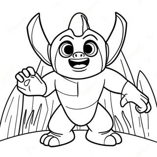 Trollhunters Coloring Page 21643-17551