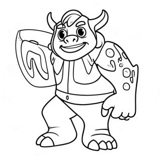 Trollhunters Coloring Page 21643-17552