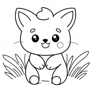 Kawaii Cute Doodle Coloring Pages