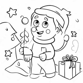 Christmas Story Coloring Page 21683-17583