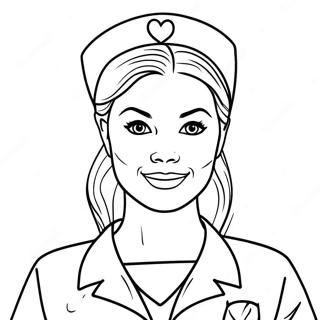 Nurse Coloring Pages