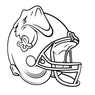 New Orleans Saints Logo Coloring Page 21713-17607