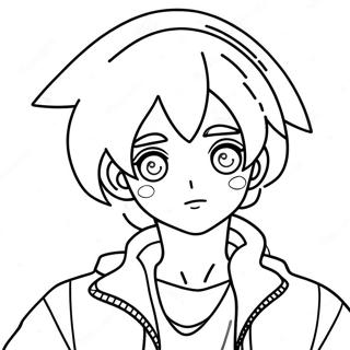 Anime Boy Coloring Page 21723-17616