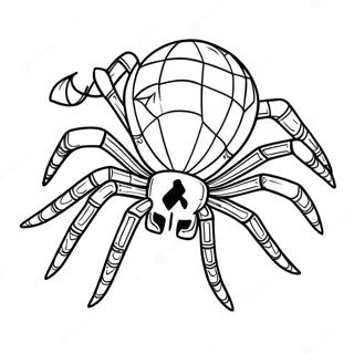 Minecraft Spider Coloring Page 21743-17632