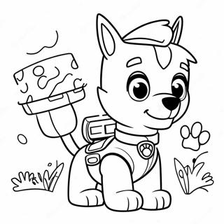 Paw Patrol Easter Coloring Page 21753-17639