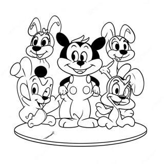 Animaniacs Coloring Page 21773-17654