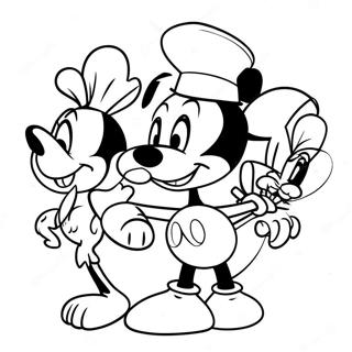 Animaniacs Coloring Page 21773-17655