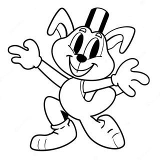 Yakko Warner Dancing Coloring Page 21774-17676