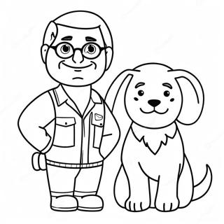 Steve And Maggie Coloring Pages