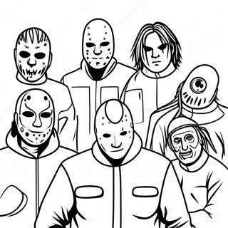 Slipknot Coloring Pages