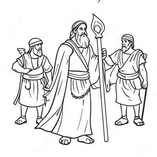 Exodus Story Coloring Page 21813-17682