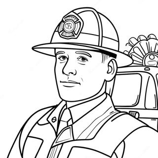 Marshall Firefighter Coloring Page 2181-1851