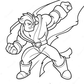 Bolt Coloring Pages