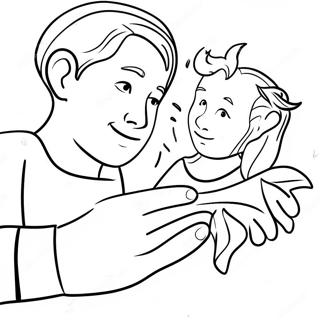 Helping Others Coloring Page 21883-17742