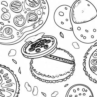 Oreo Cookie Coloring Page 21923-17775