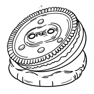 Oreo Cookie Coloring Page 21923-17776