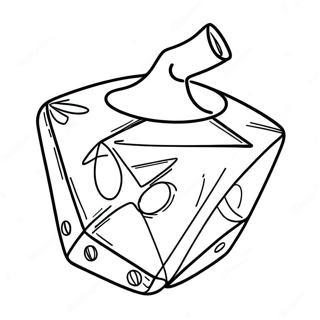 Dreidel Hanukkah Coloring Page 21973-17818