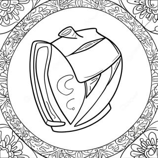 Colorful Dreidel Spinning Coloring Page 21974-17814