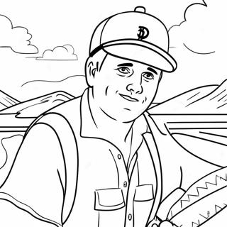 Padres Coloring Page 21983-17826