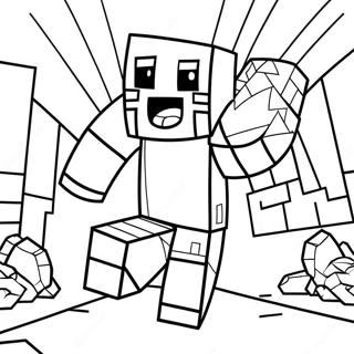 Minecraft Coloring Page 21-7