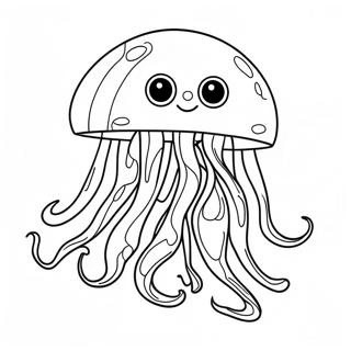 Jellyfish Coloring Pages