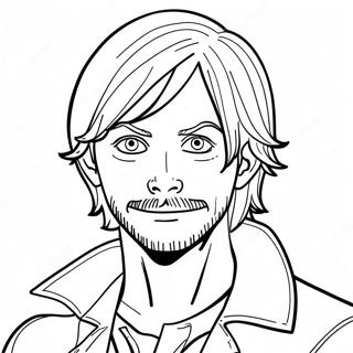 Sanji Coloring Page 22023-17855