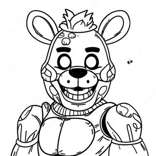 Springtrap Fnaf Coloring Page 22033-17862