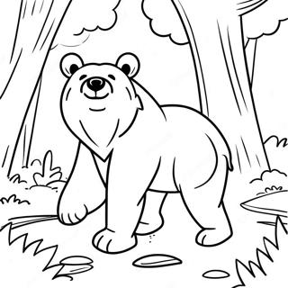 Grizzly Bear Coloring Pages