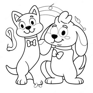 Catdog Coloring Pages